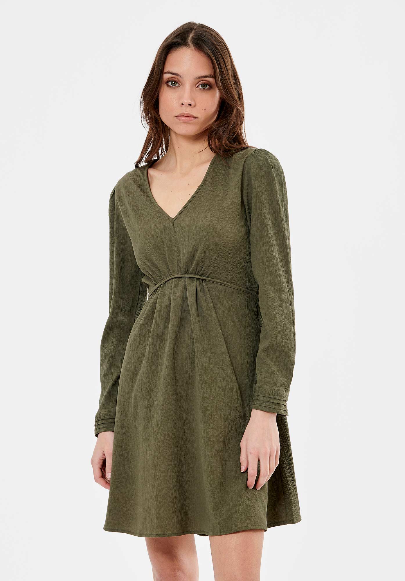 BRIVE  Robe kaki Femme