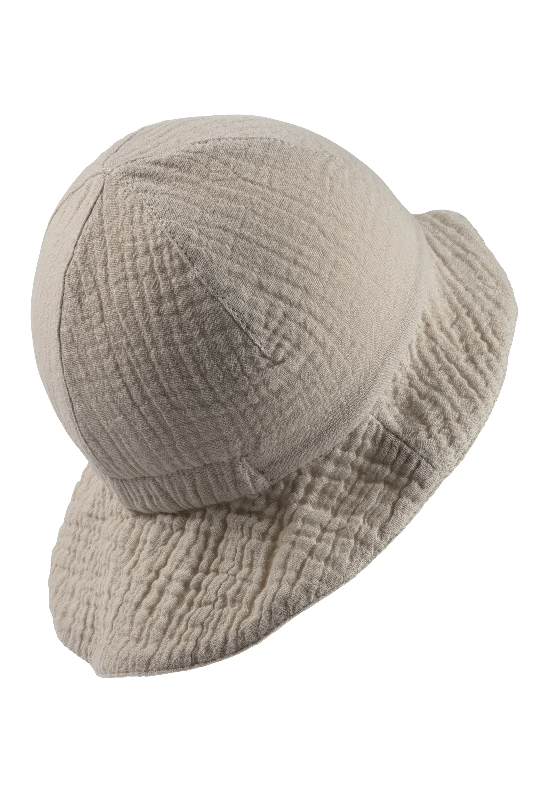 Wende-Sonnenhut aus Baumwoll-Musselin (Bio) UV 30