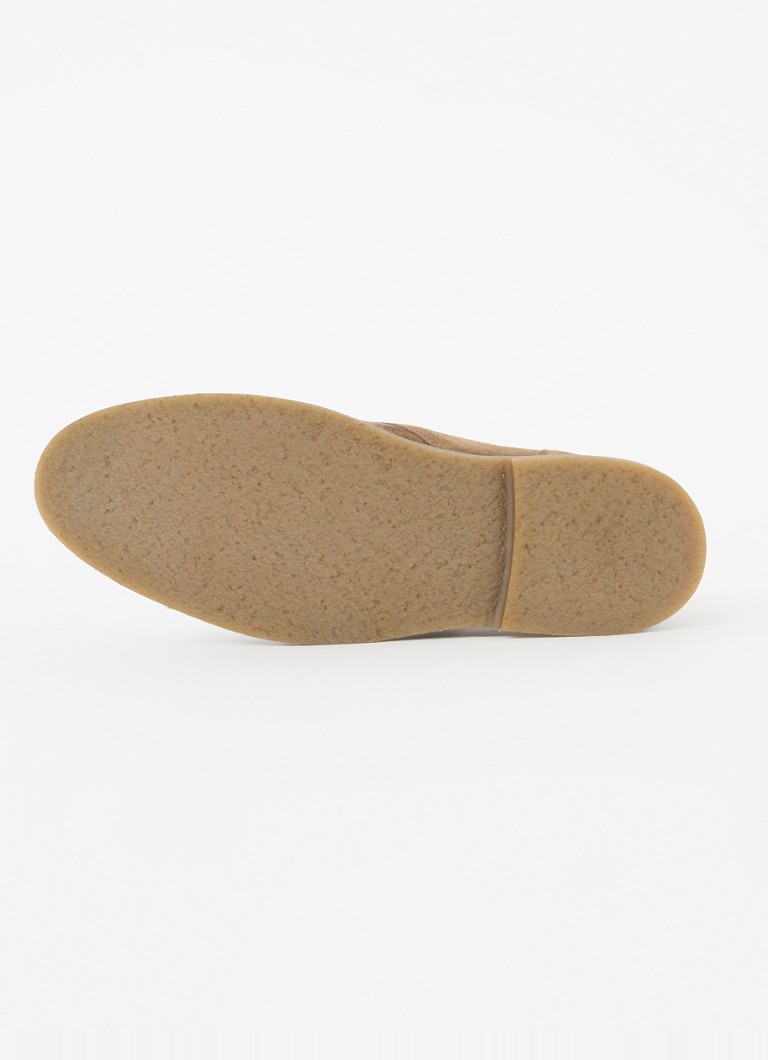 Buty sznurowane ze zamszu z nadrukiem Dune London