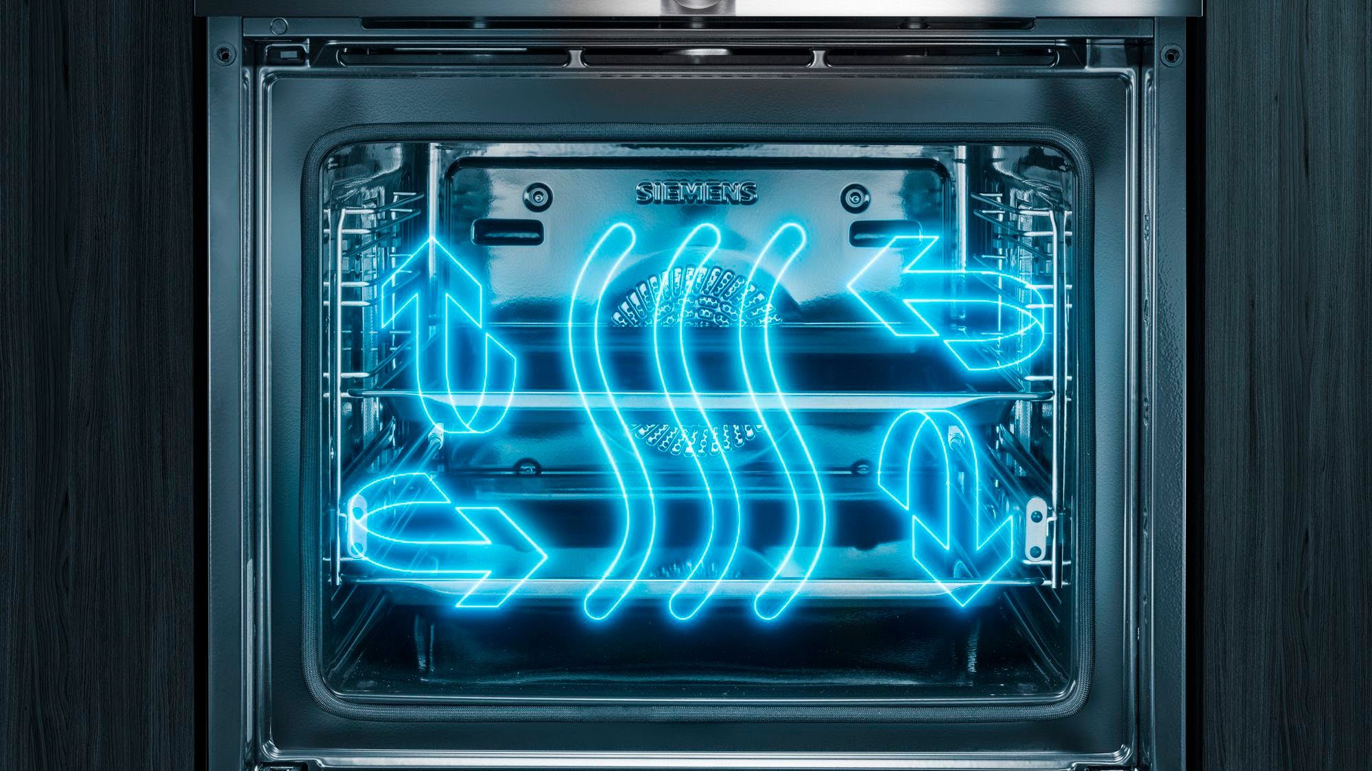 SIEMENS Elektro-Herd-Set EQ000KA00, mit 3D-Heißluft