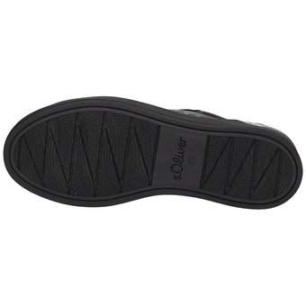 s.Oliver Plateau Sneaker in schwarz