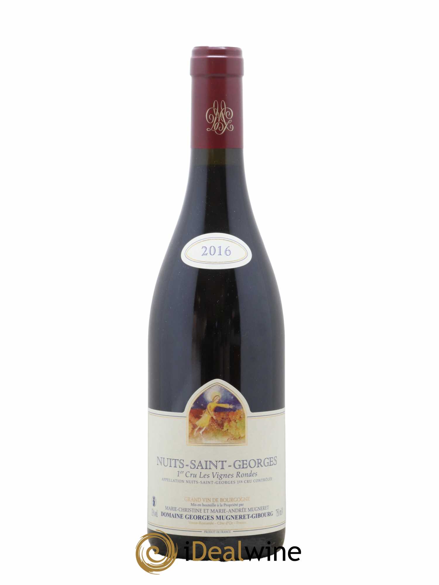Nuits Saint-Georges 1er Cru Les Vignes Rondes Mugneret-Gibourg (Domaine)  2016 - Lot de 1 Bouteille