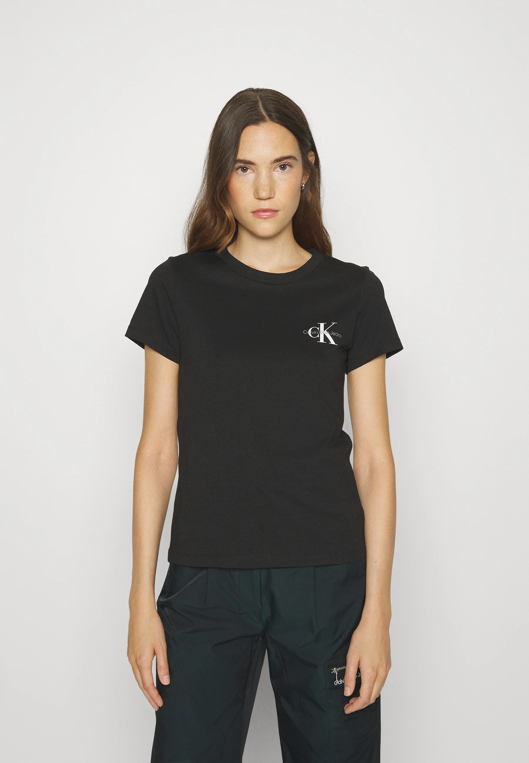 Calvin Klein Jeans MONOLOGUE SLIM TEE PACK DE 2 - Camiseta básica