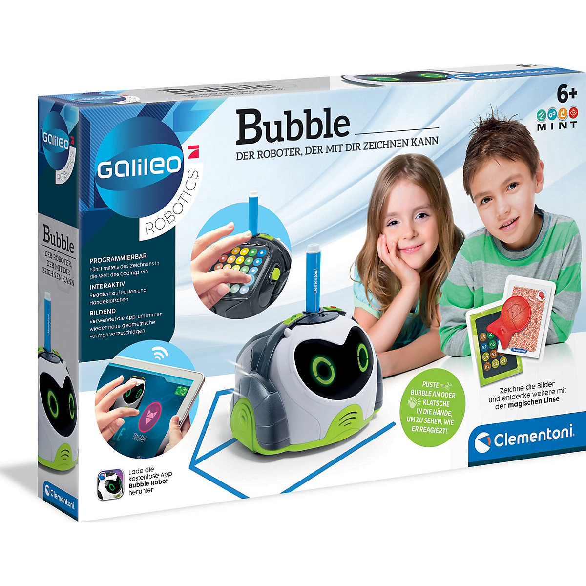 Galileo ROBOTICS - Bubble - Der Roboter, der mit dir zeichnen kann