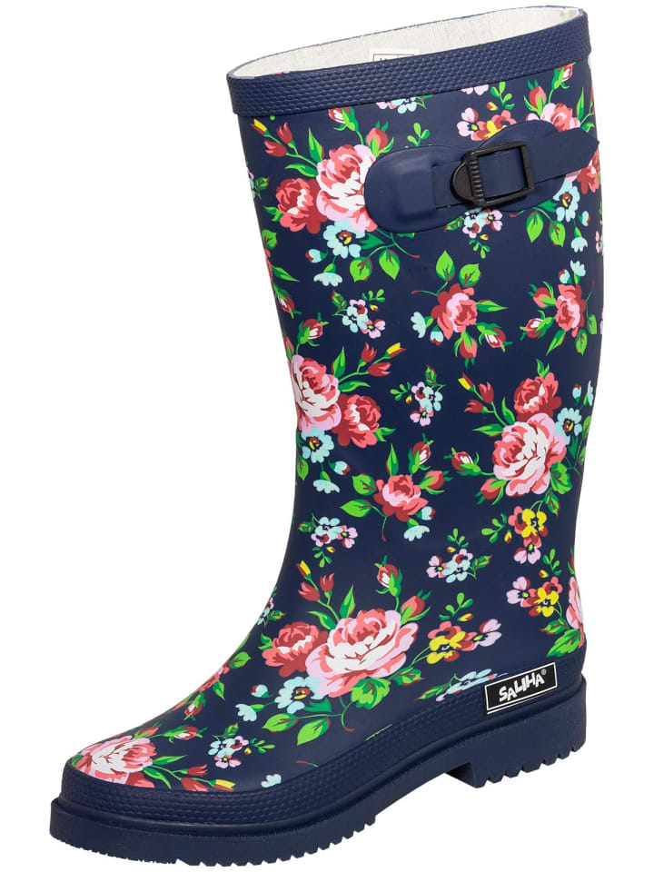 Bockstiegel Regenstiefel Julia in dunkelblau/multi günstig kaufen