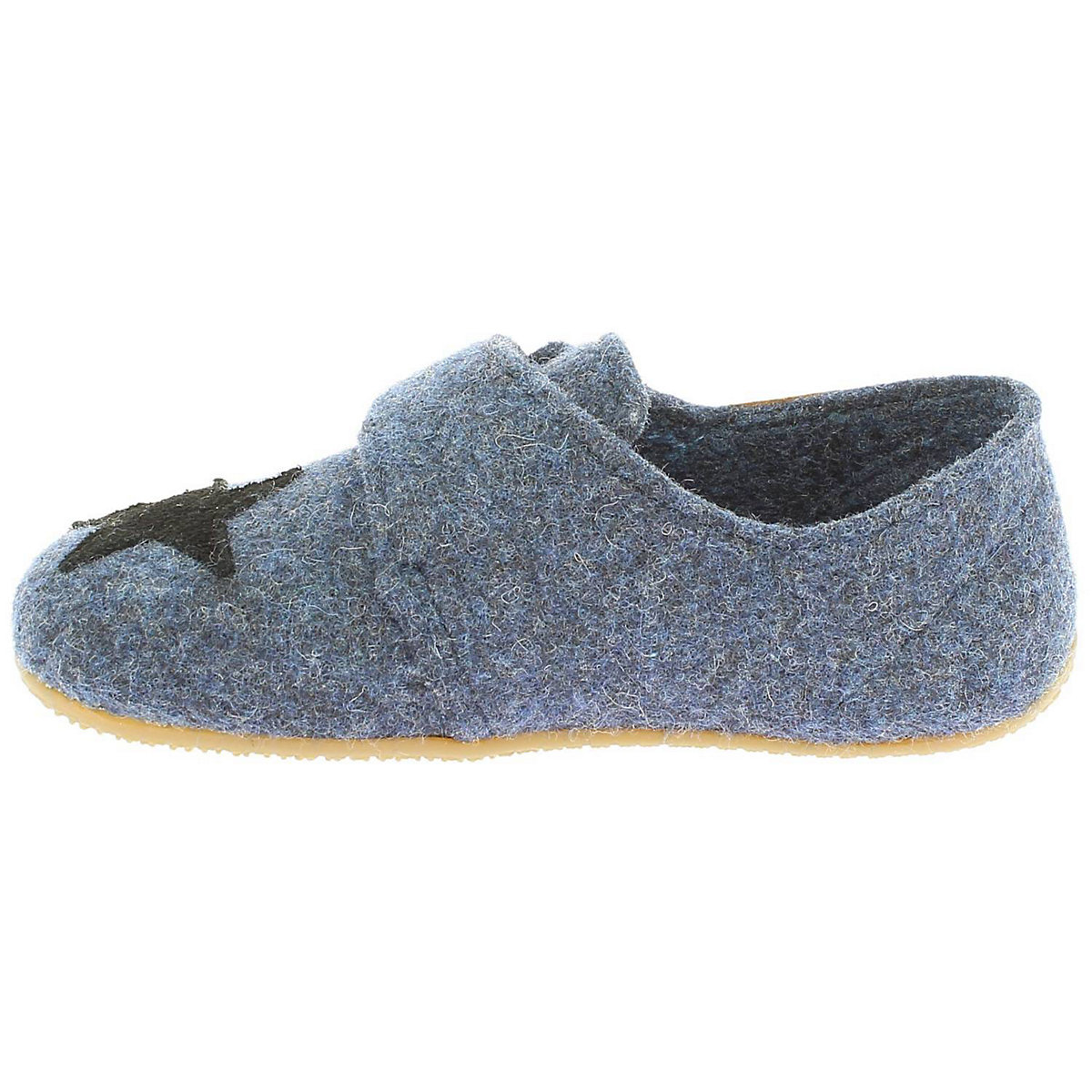Klettmodell Filz Stern Midnight Navy Ballerinas