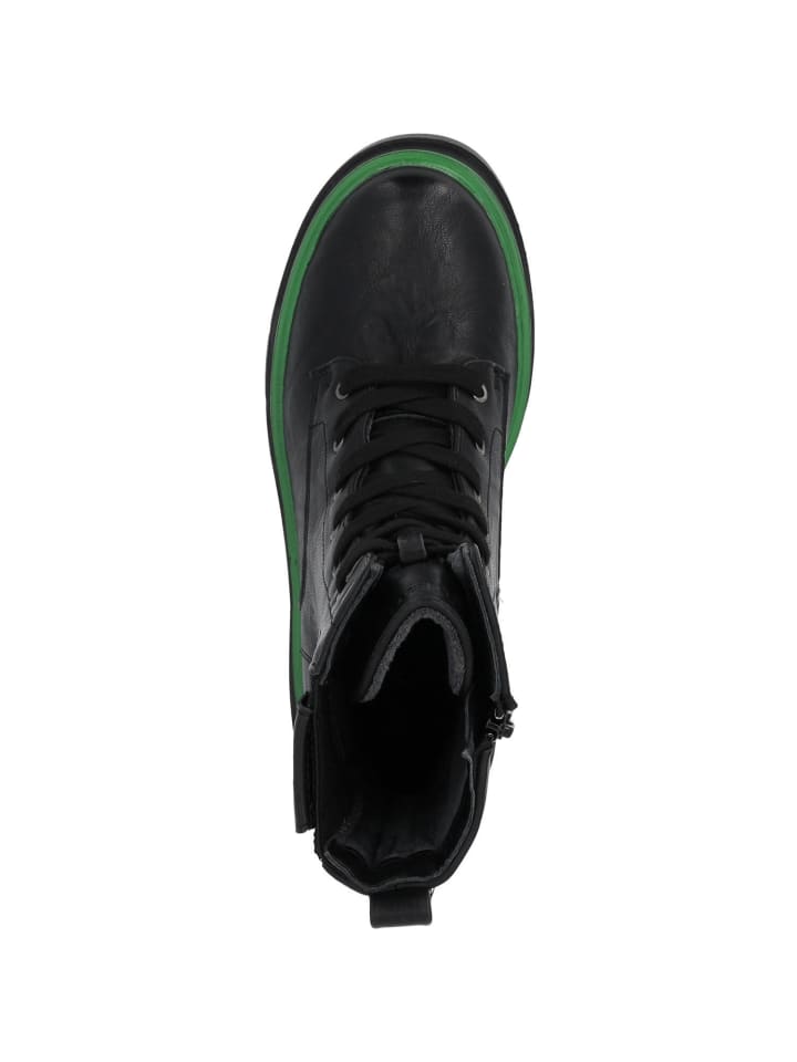 palado Schnürstiefel in BLACK / GREEN günstig kaufen