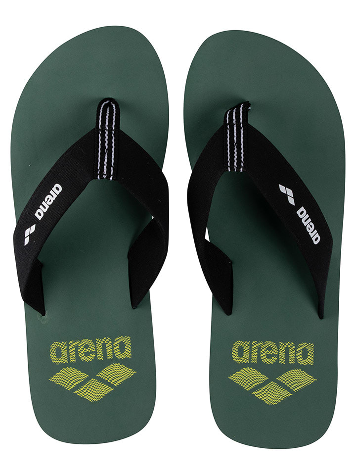 Arena Zehentrenner in Khaki/ Schwarz günstig kaufen