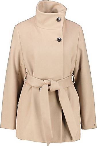 TOMMY HILFIGER Damen Jacke WOOL BLEND mit Wolle