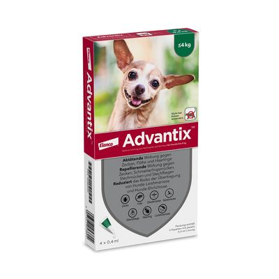 Advantix® 40 Spot-on für Hunde, bis 4 kg