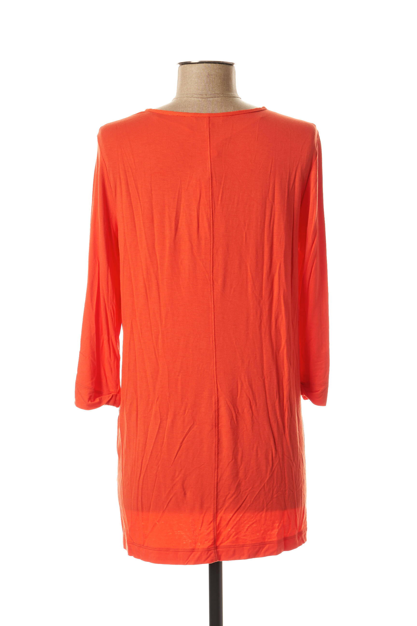 Sandwich Tuniquemanchelongue Femme couleur orange