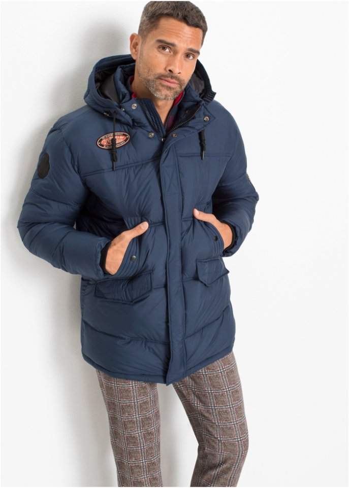 Outdoorjacke mit Kapuze