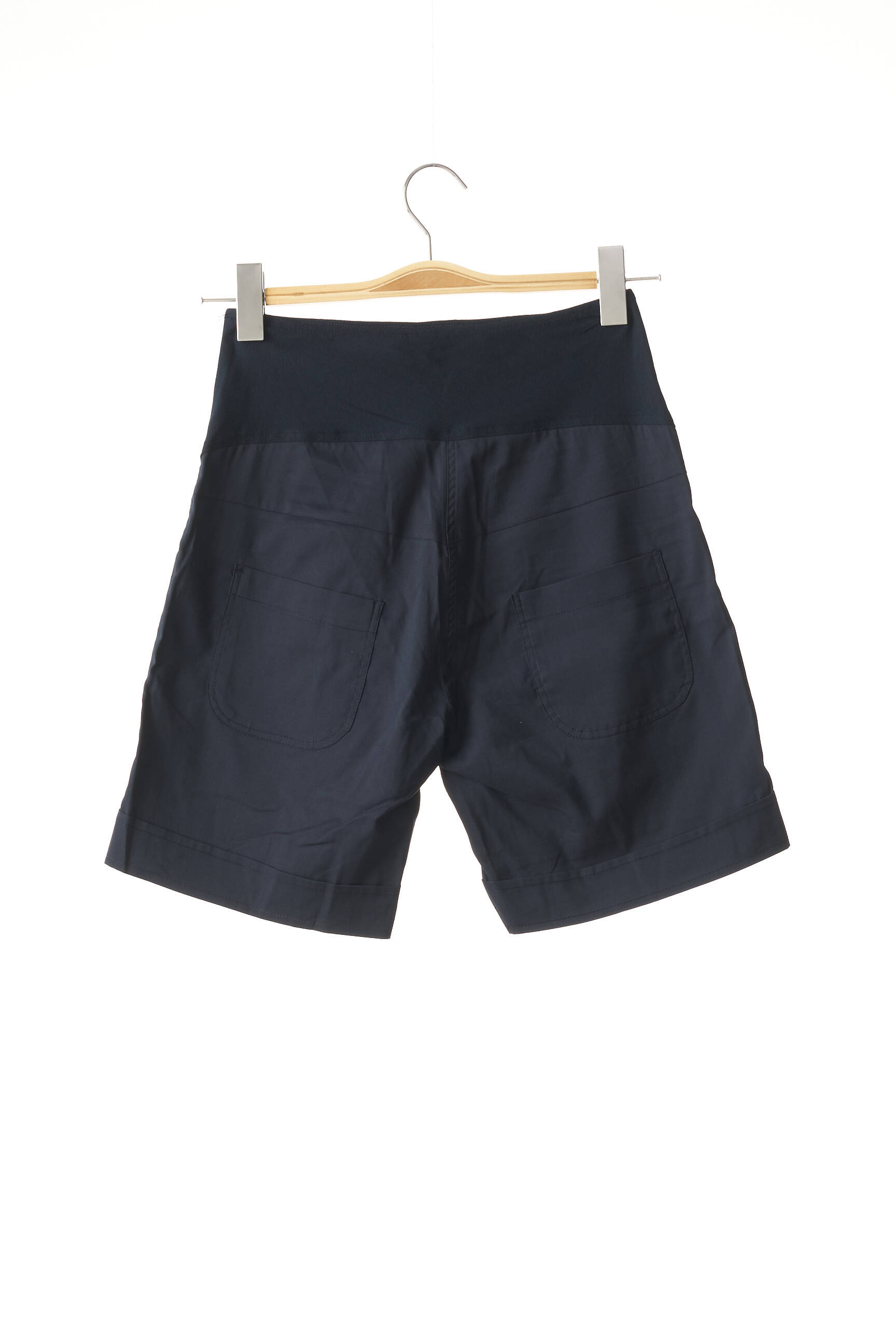Nina Belly Shortsbermudas Maternite Femme couleur bleu