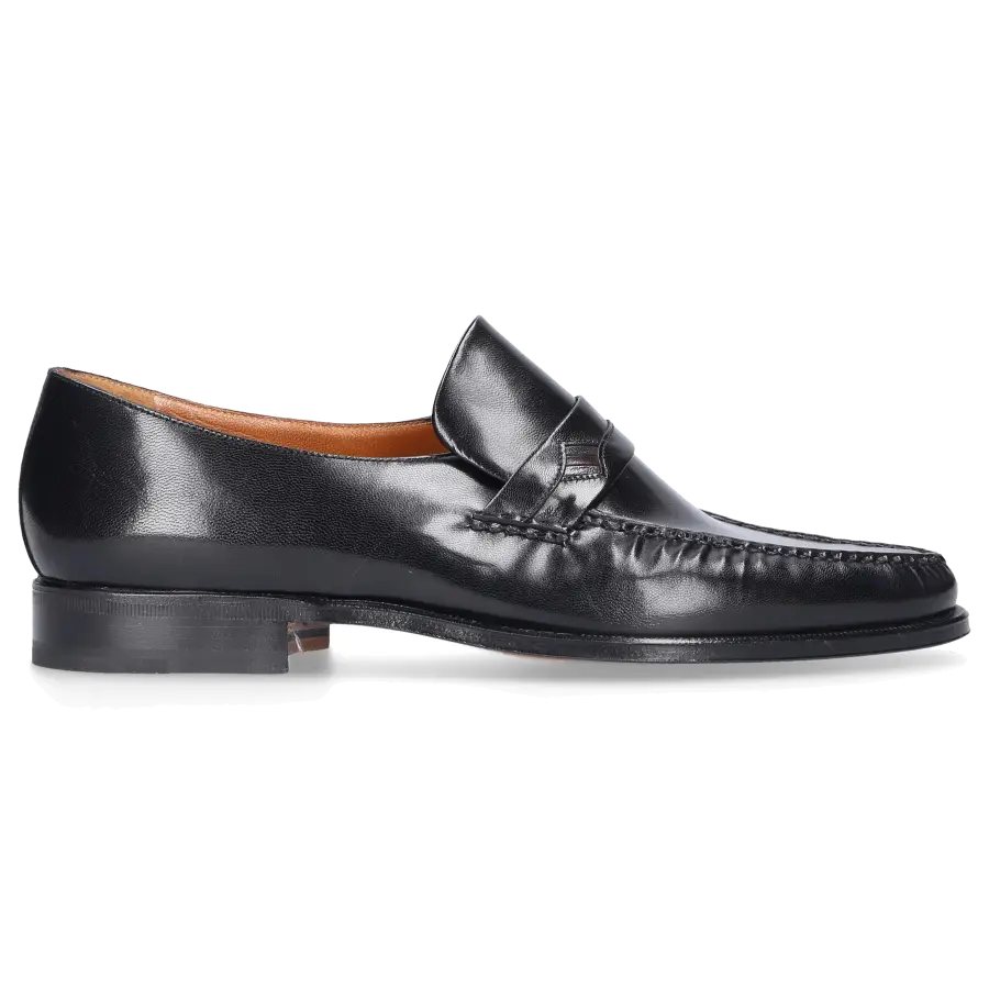 Moreschi - Loafer Kalbsleder - schwarz