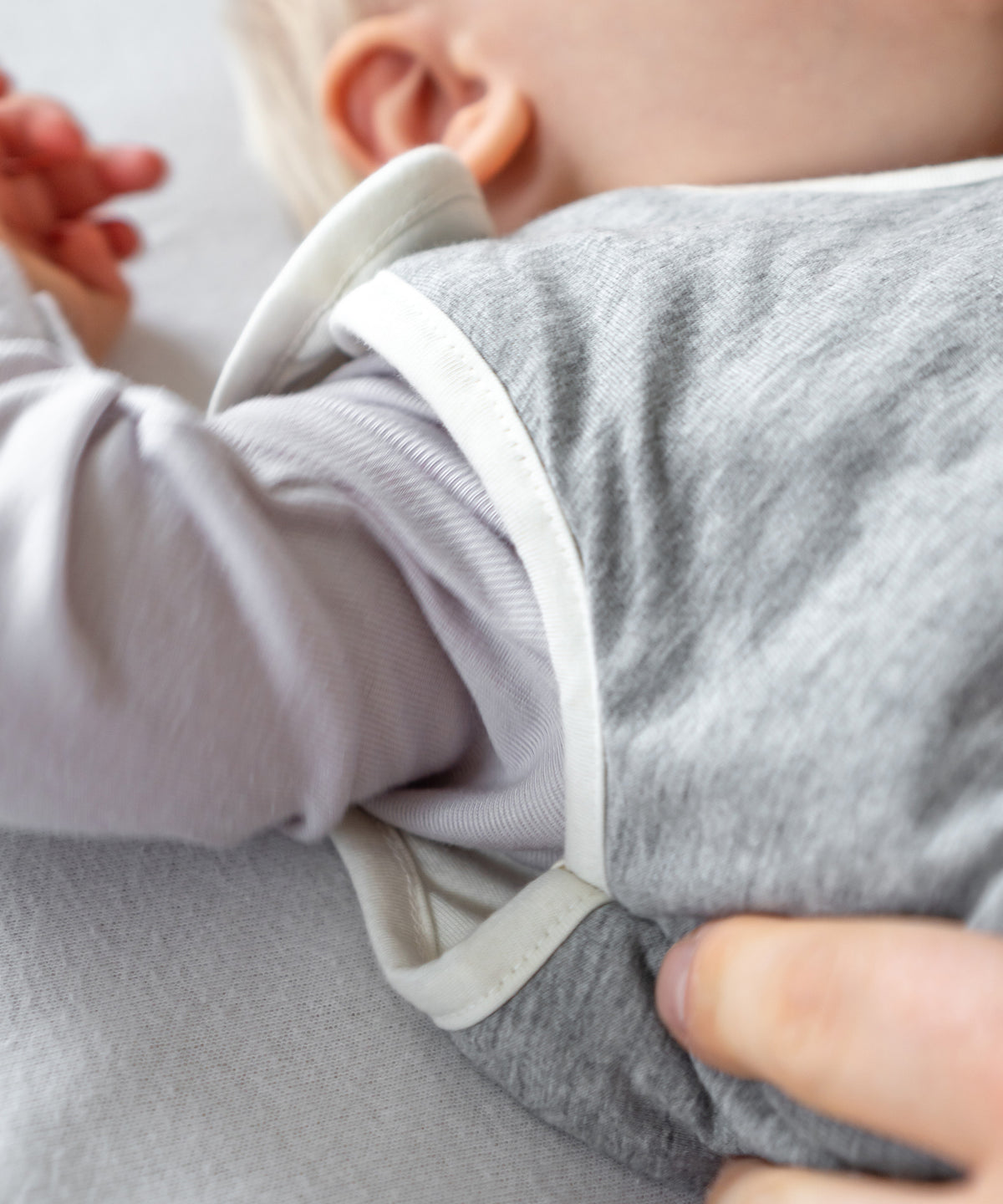 Baby-Schlafsack mit Wollfüllung