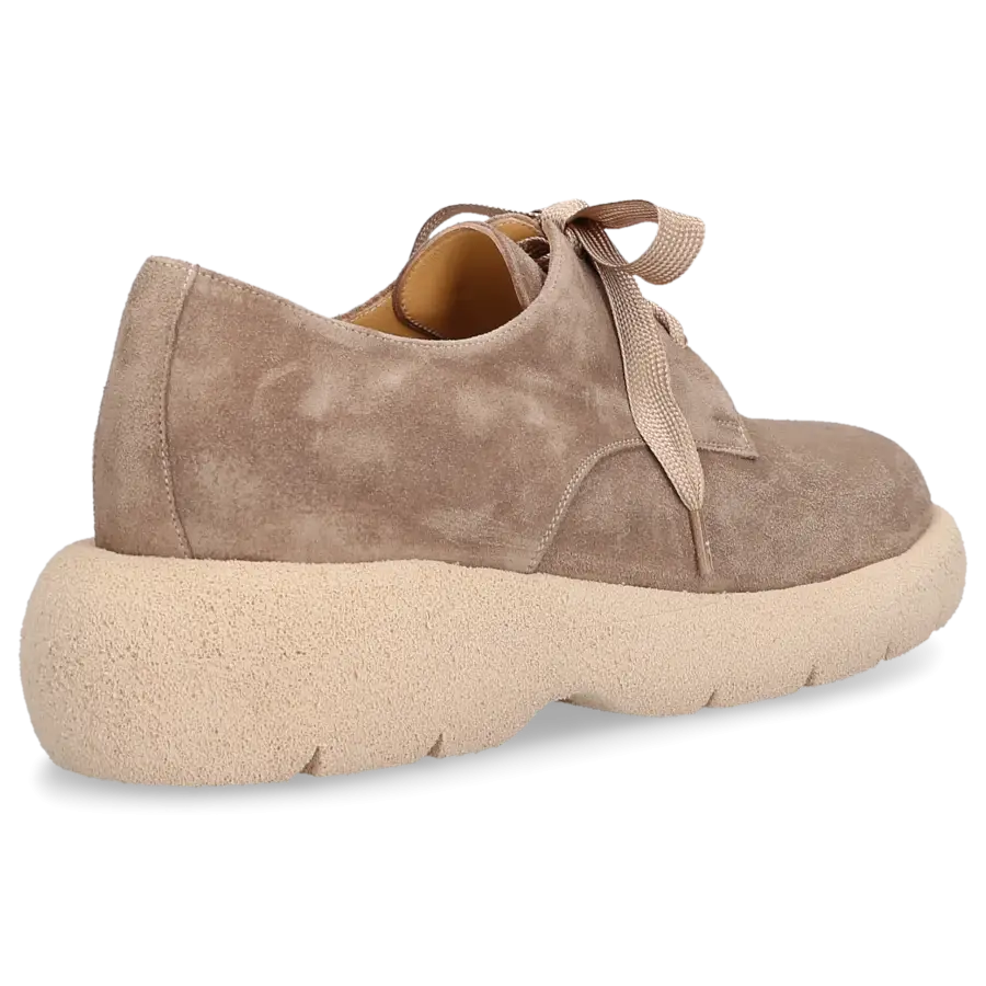 Truman's - Schnürer 7953 Veloursleder - grau