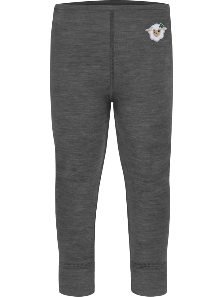 Normani Outdoor Sports 2er Pack Baby Merino Unterhose mit Füßen in Anthrazit/Rosa günstig kaufen