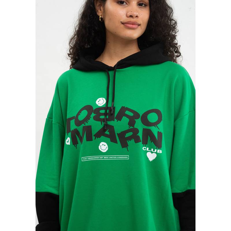 Tom Barron WOMEN OVERSIZE FIT TUNIC SWEATSHIRT Sweatshirt Damen