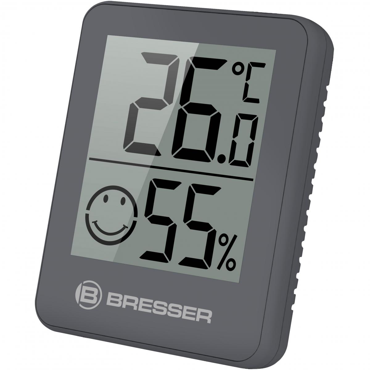 Bresser Temeo Hygro Indicator 3er Set grau
