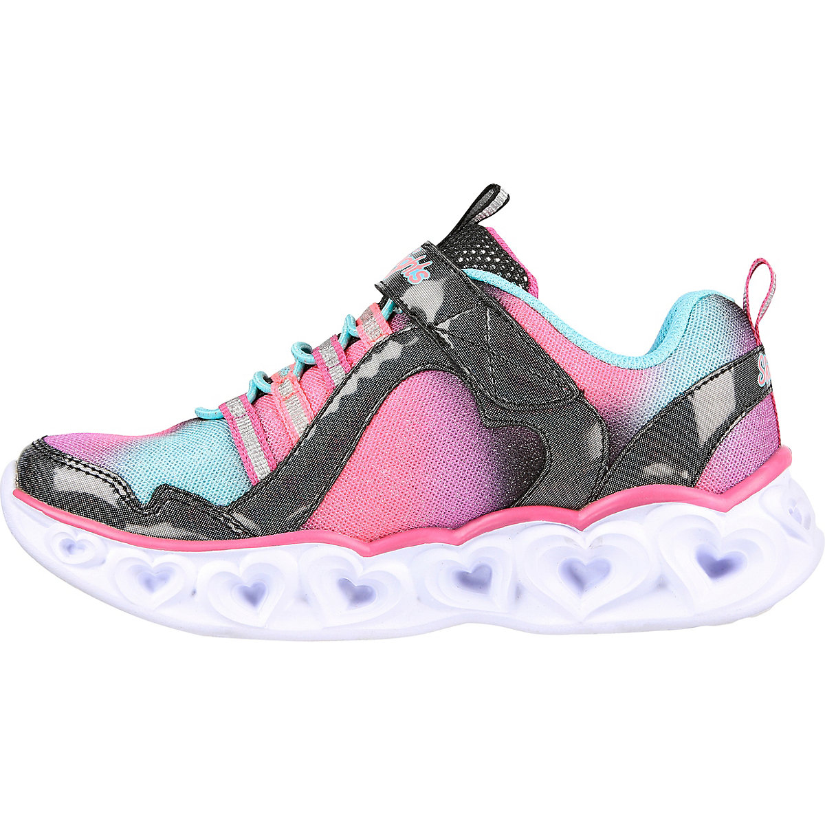 Sneakers Low Blinkies HEART LIGHTS RAINBOW LUX für Mädchen