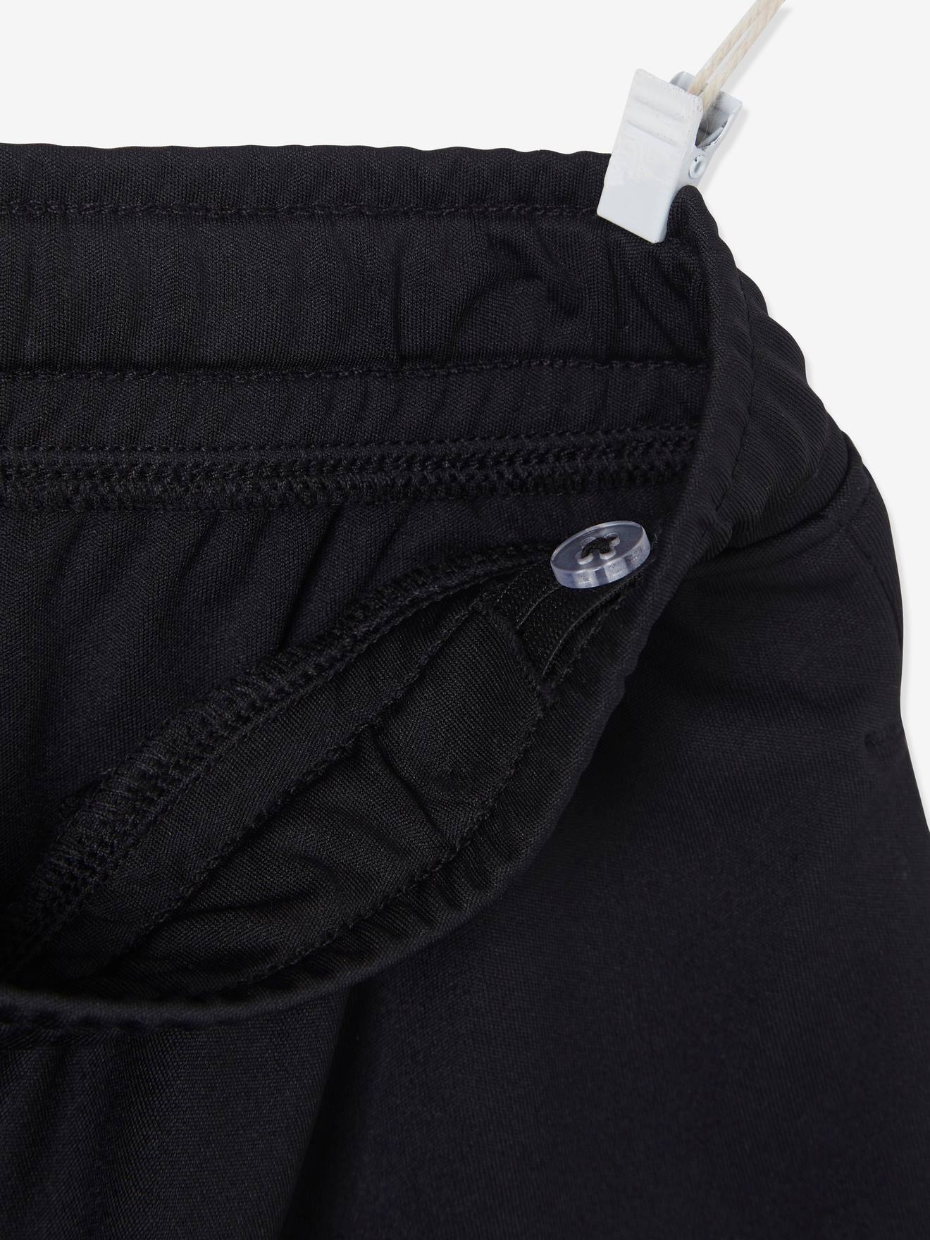 Short de sport garçon Numéro 10 en matière technique marine