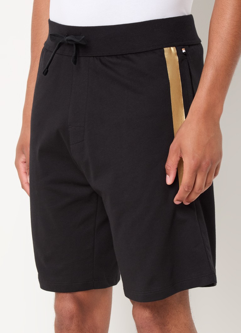 HUGO BOSS Authentic taisna piegriezuma īsās treniņbikses ar logotipu