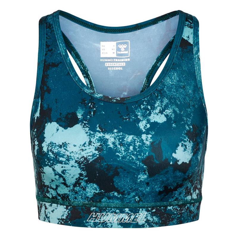 hummel hmlTE DIGI SANDSTORM AOP SPORTS BRA BH Damen