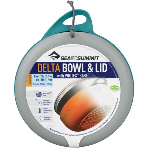 GESCHIRR DELTA BOWL WITH LID