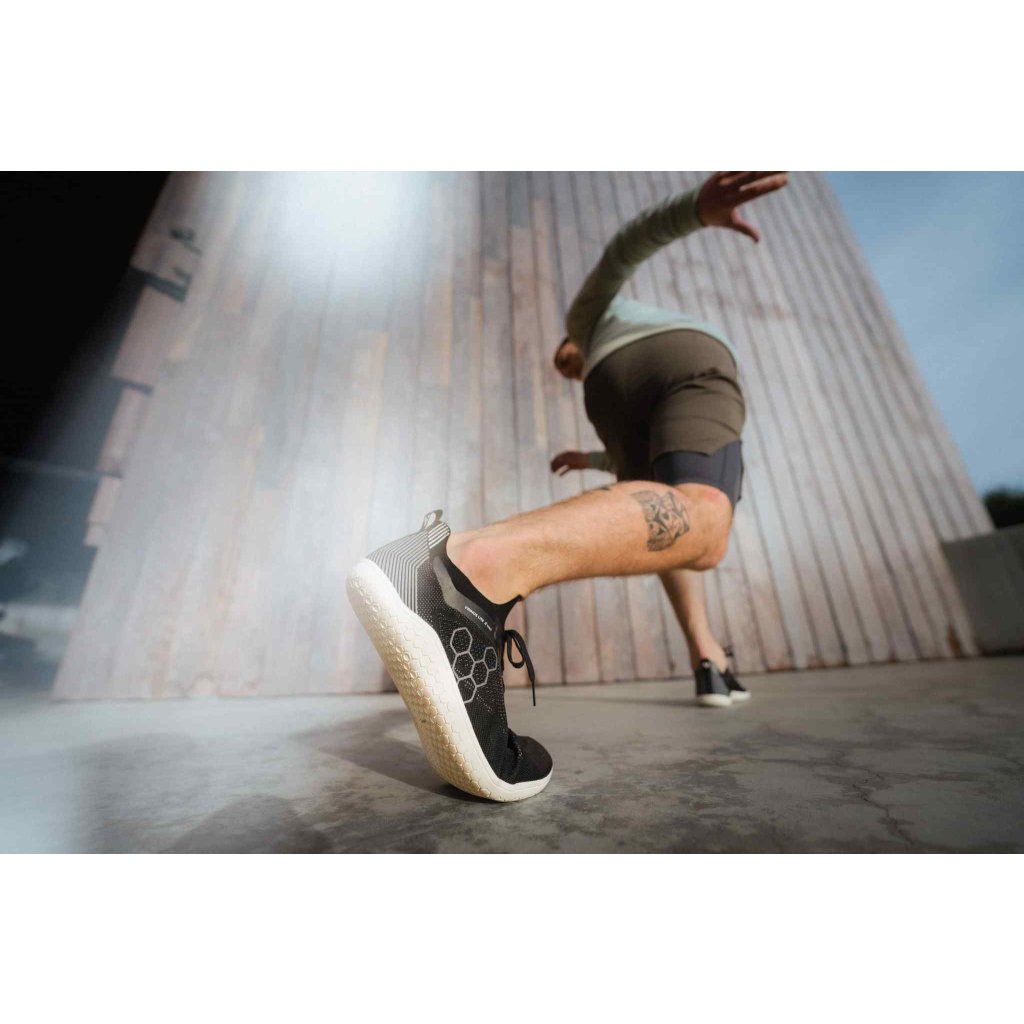 Vivobarefoot Primus Lite Knit L Obsidian sportliche Barfußschuhe