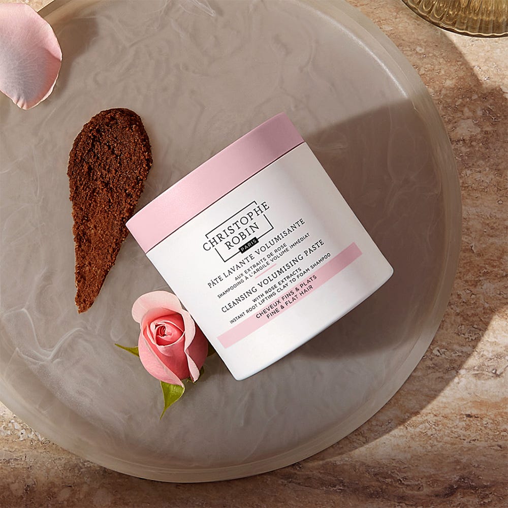 Christophe Robin Cleansing Volumising Paste Pure with Rose Extracts 250 ml