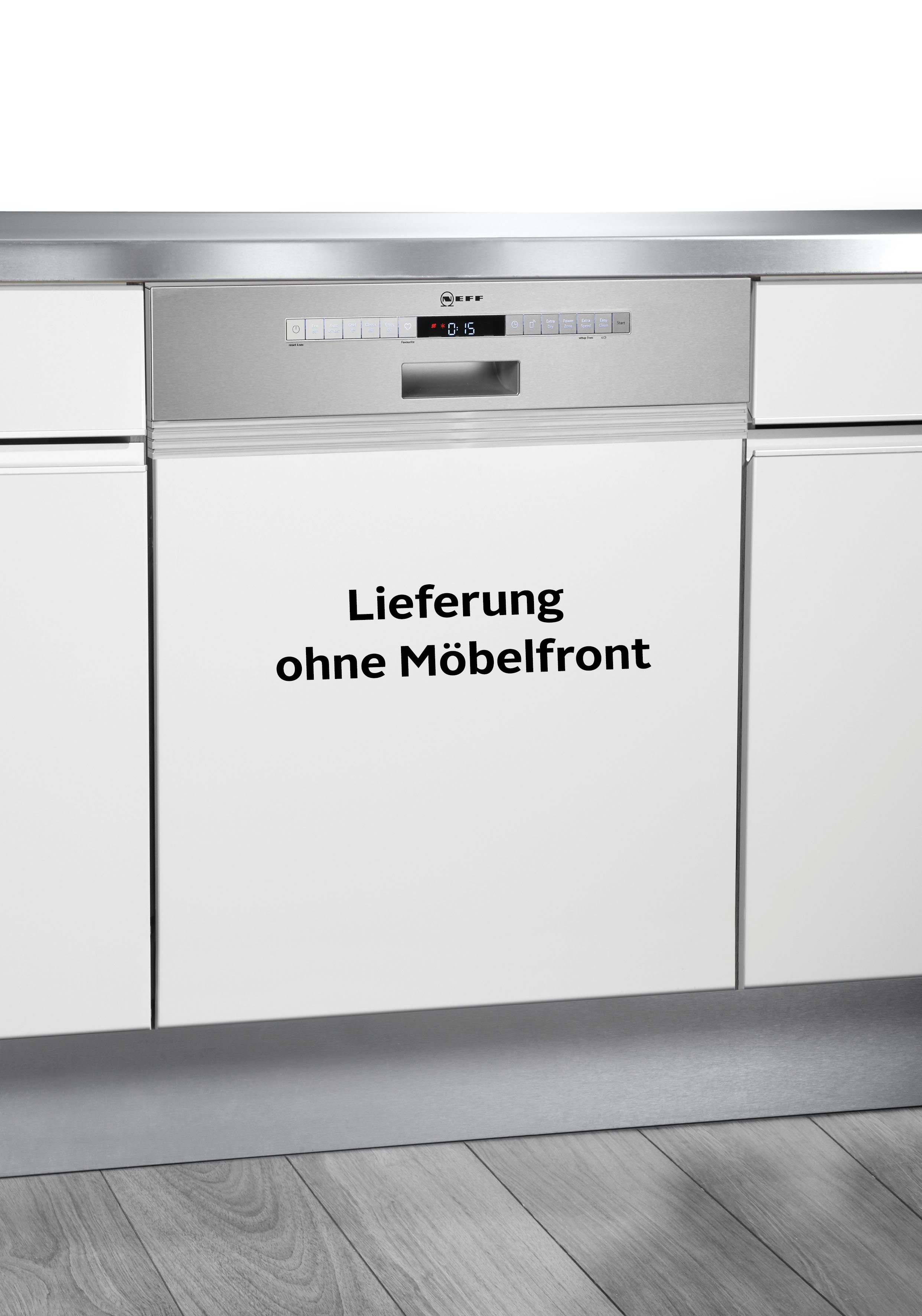 NEFF teilintegrierbarer Geschirrspüler N 50, S145HTS15E, 12 Maßgedecke