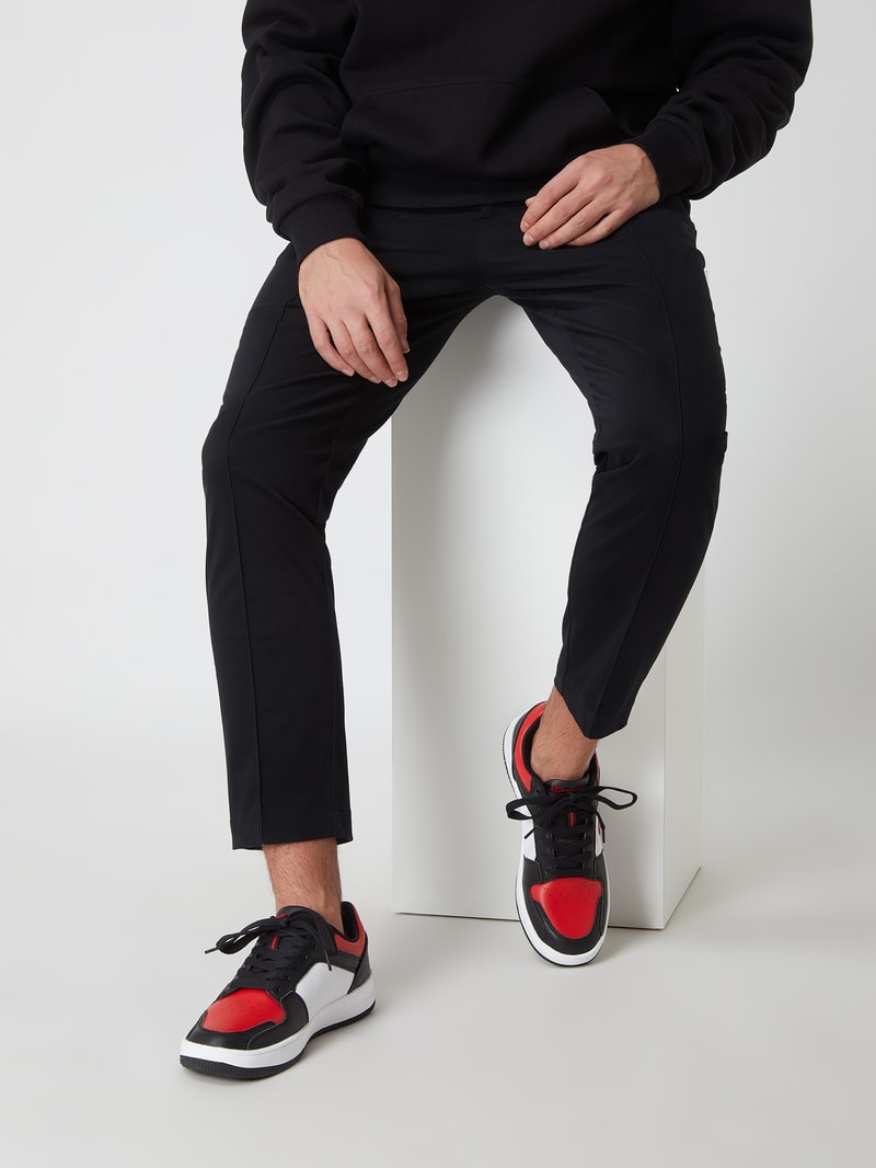 Sneaker in Leder-Optik Modell 'Rebound 2.0' in rot