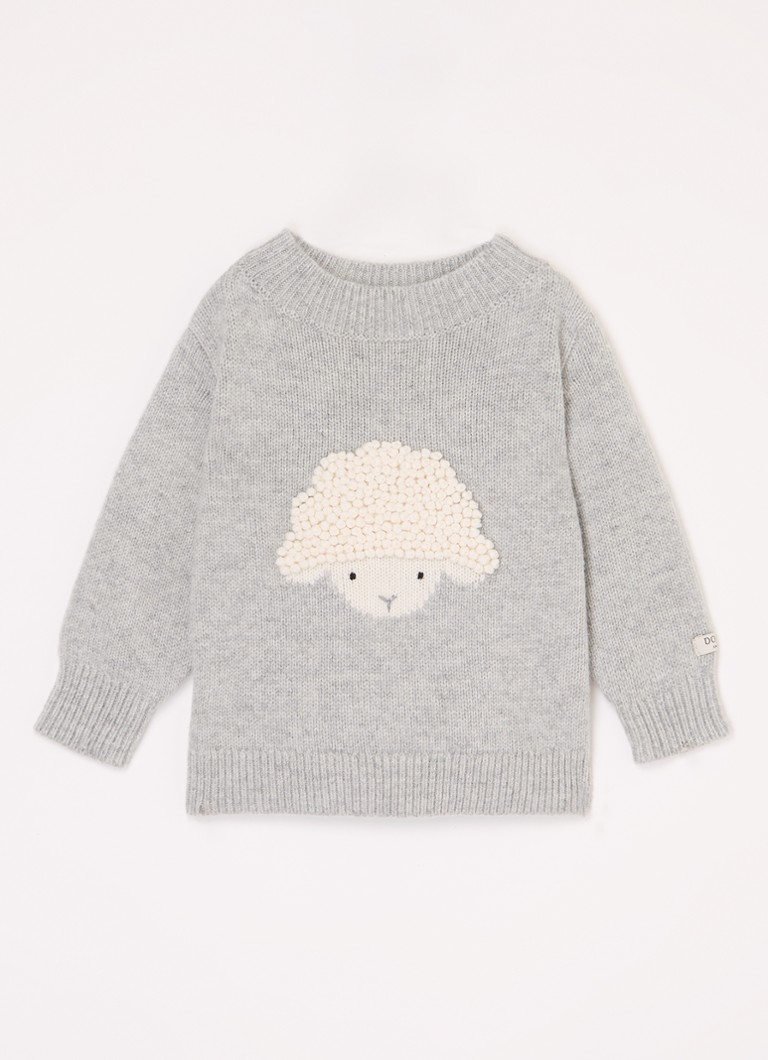 Donsje Amsterdam Pulover din lână merinos din tricot fin
