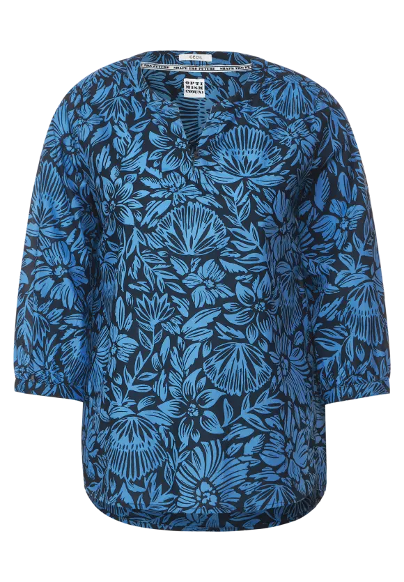 CECIL Leichte Print Baumwollbluse