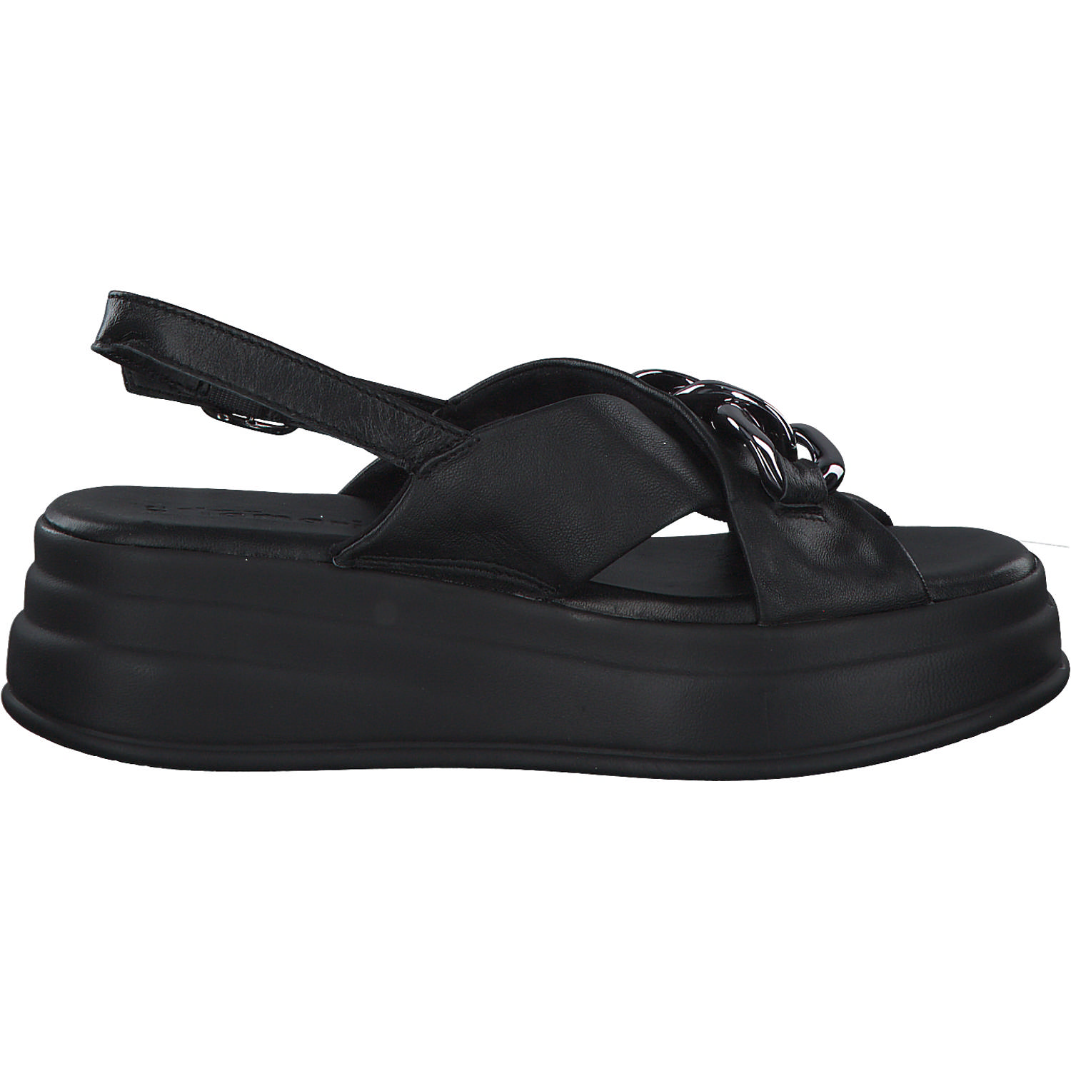 Tamaris 28381, Plateau-Sandaletten, Damen, BLACK
