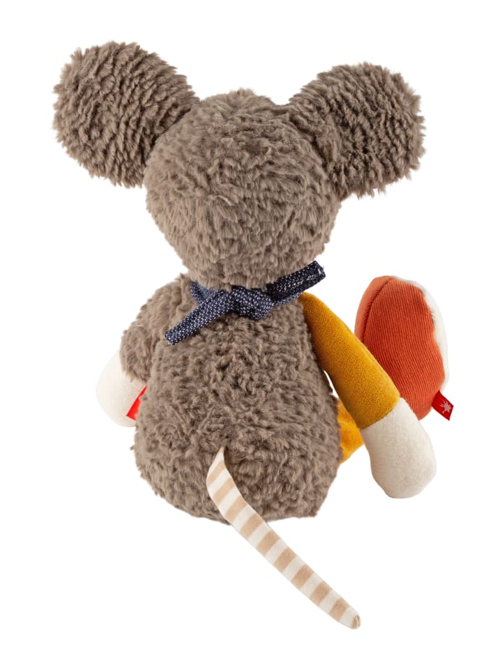 Sigikid Kuscheltier Maus Patchwork Sweety in grau/orange/gelb günstig kaufen onesize