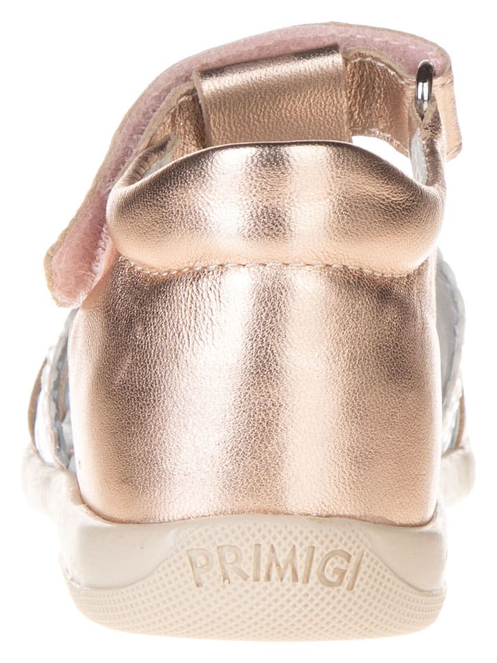 Primigi Leder-Halbsandalen in Rosé günstig kaufen