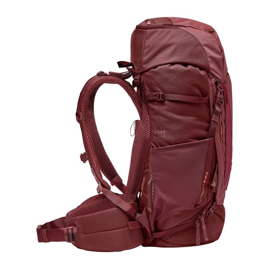 Asymmetric 48+8 Trekkingrucksack Damen