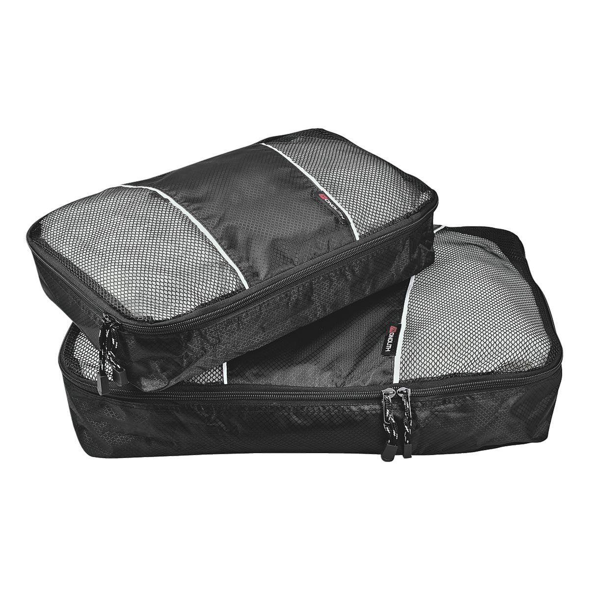 MONOLITH Kleidersack (4 St) Taschen-Set: 2x kleine / 2x große Kleidertaschen