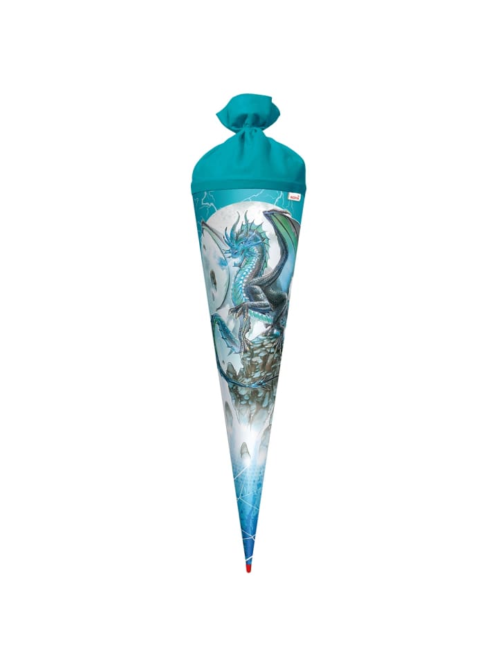 ROTH Schultüte groß Eisdrache 70 cm in Hellblau günstig kaufen onesize