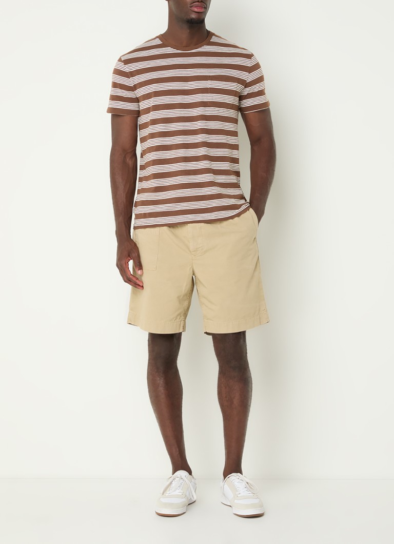 Pantaloni scurți drepți cu curea Ralph Lauren