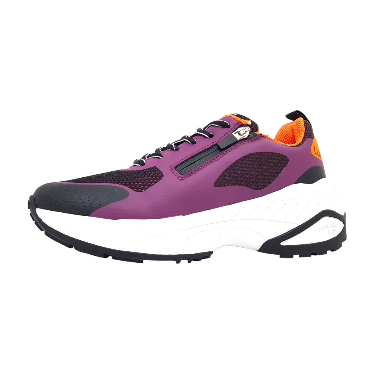 Waldläufer H/K Pepper 721002-602/067 Violett 602 067 Schwarz/Himbeer
