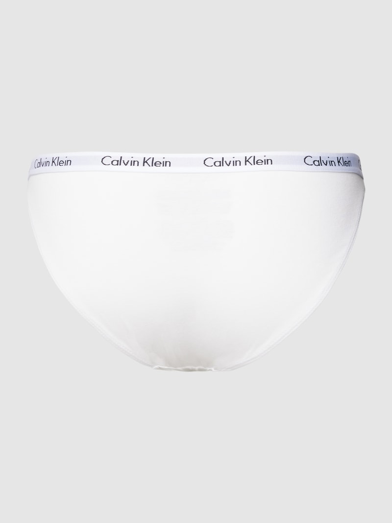 Slip mit Label-Stitching Modell 'CAROUSEL' im 3er-Pack in grün