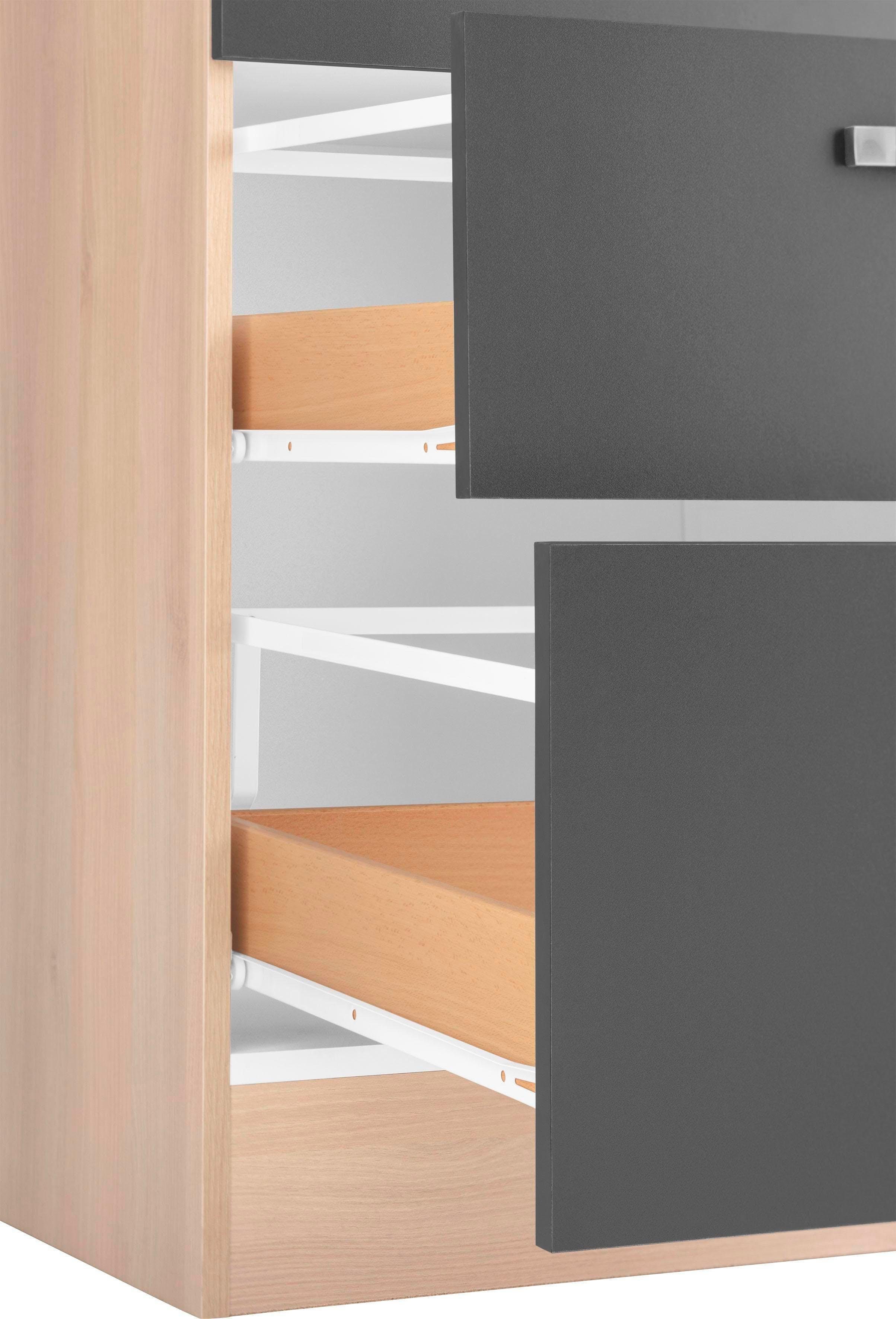 OPTIFIT Küchenzeile Faro, mit Hanseatic E-Geräten, Breite 270 cm