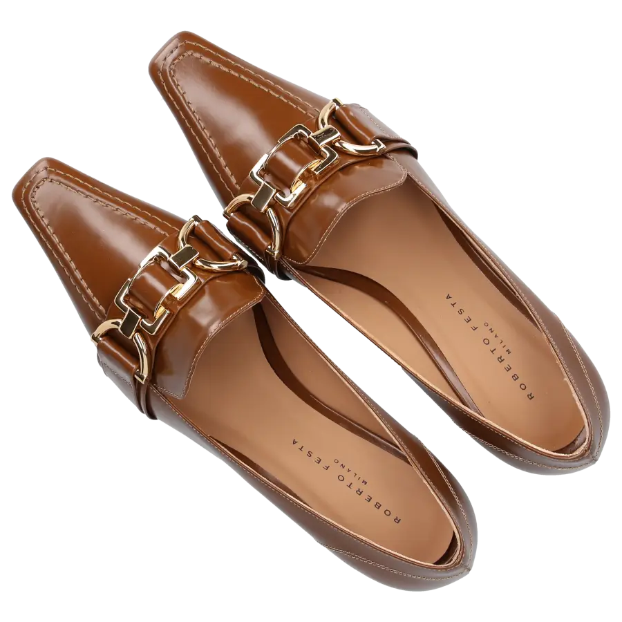Roberto Festa - Pumps KESY Kalbsleder - braun
