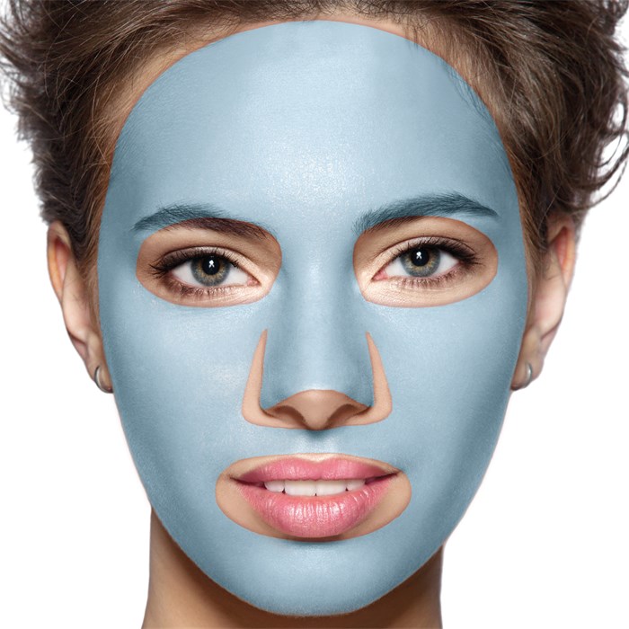 Blueberry Tuchmaske