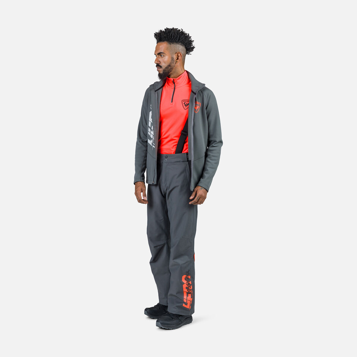 Herren-Baselayer mit halblangem Reißverschluss Hero Classique