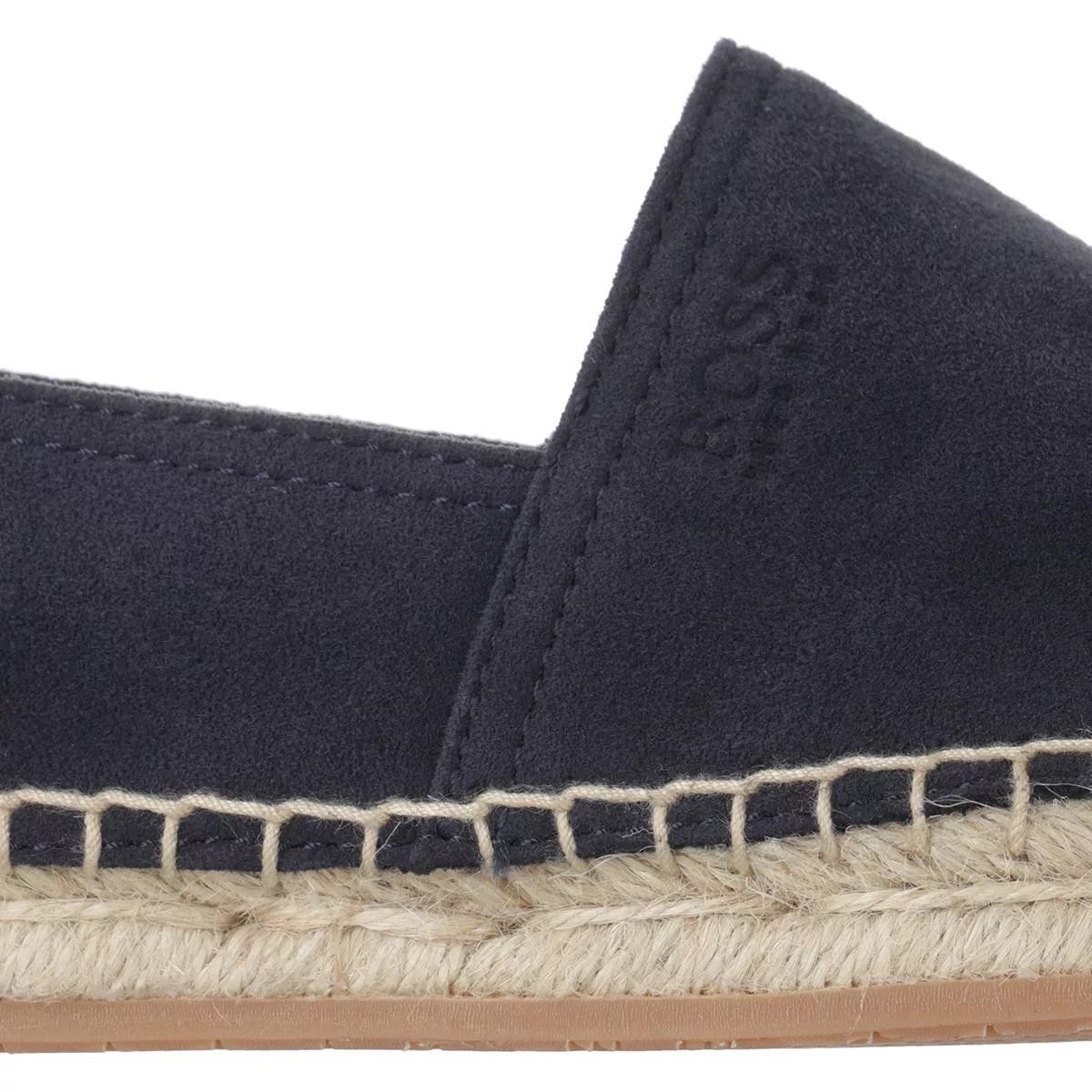 BOSS Komfort Slipper blau Espadrille