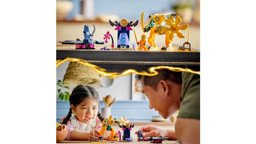 LEGO NINJAGO 71804 Arins Battle Mech, Ninja-Spielzeug mit Actionfiguren