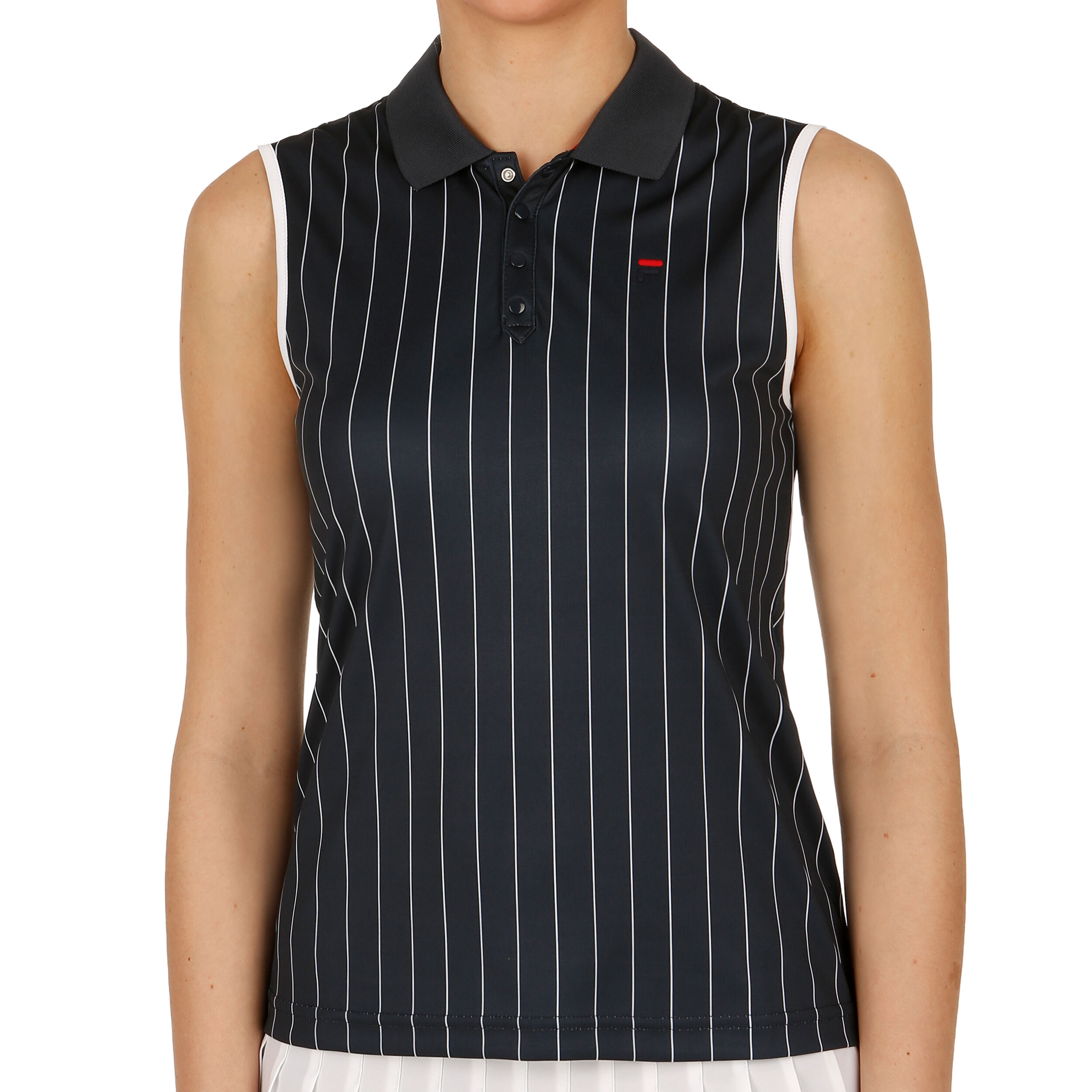 Pia American Polo Damen - Dunkelblau, Weiß